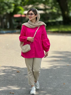 مانتو شومیزی پونه