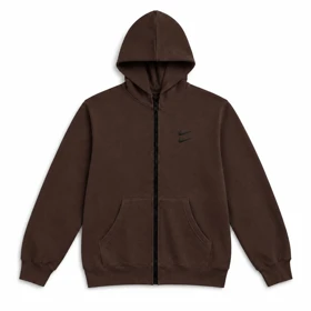 سویشرت دورس کلاهدار مردانه نایکی مدل Double Nike-قهوه ای