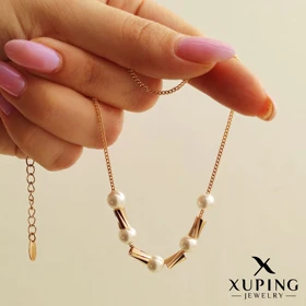 گردنبند مروارید و استوانه ژوپینگ