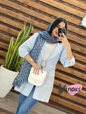 مانتو لینن کتی آستین چین