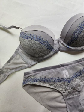 ست سوتین و شورت جکدار فنردار برند AngGee کد: 5108