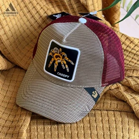 کلاه کپ گورین طرح عنکبوت Trucker Cap HA142