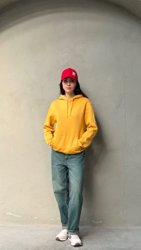 هودی اورجینال مکس خردلی/Original Max Hoodie