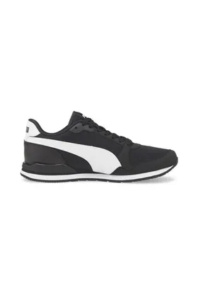 مشکی - کفش ورزشی اسپرت کتانی مردانه مشکی Runner V3 384640