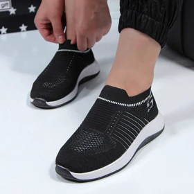 کتانی مردانه مدل اسکیچرز رنگ مشکی کد 32000