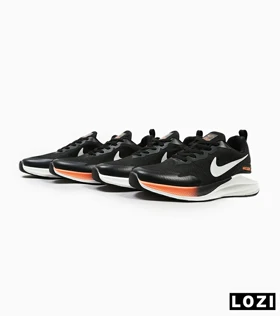 کفش کتانی مردانه و زنانه مشکی Nike air zoom مدل 4332