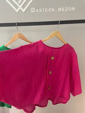 شومیز کراپ پلیسه(ZARA)
