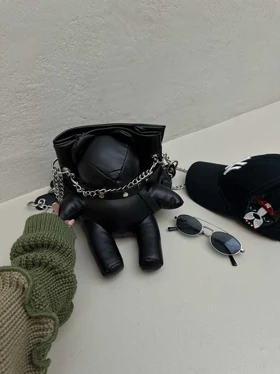 کیف عروسکی چرم