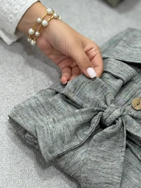 مانتو کفتان لینن کنفی زارا