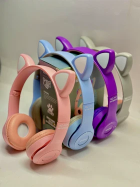 هدفون موزیکال چراغ دار بلوتوثی