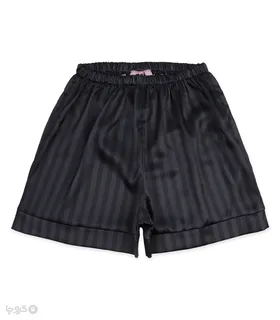 ست شورتک و تاپ بندی و اسکرانچی ساتن anamax آنامکث کد 024 طرح Victoria's Secret