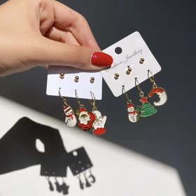پک گوشواره کریسمس