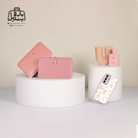کیف پول زنانه موبایلی طرح دی‌اندجی D&G کد 01