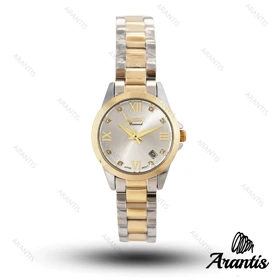 ساعت زنانه سیکو Diamond سیلور طلایی w-10200