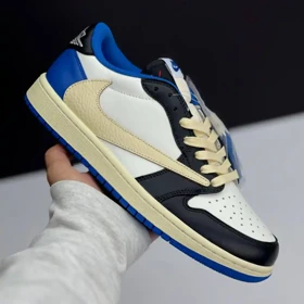 کفش نایک ایر جردن 1 لو تراویس اسکات فرگمنت Nike Air Jordan 1 Low Travis Scott Fragment