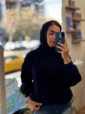 بولیز بافت فندقی-8142 (مشکی)
