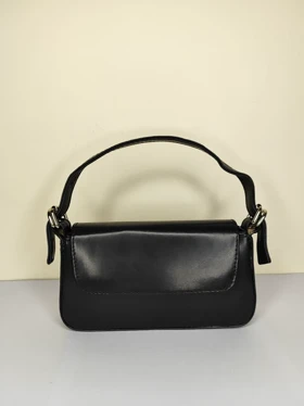 کیف زنانه فانتزی دستی و دوشی کوچک مینیمال، ترندی و شیک (مشکی)