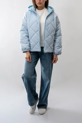 کاپشن کلاه دار زنانه