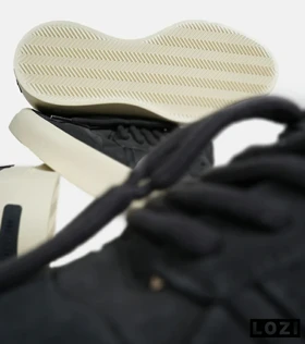 کفش کتانی مردانه مشکی کرم ADIDAS X Fear of God Athletics ’86 Lo Clay