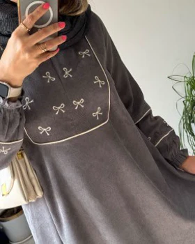 مانتو عبایی پاپیون 2