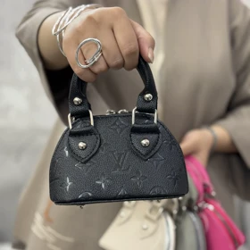 مینی بگ فانتزی دخترانه کد 3236 (مشکی)