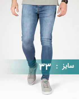 شلوار جین آبی مردانه