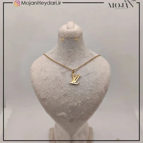 گردنبند استیل لویی ویتون کد st2310