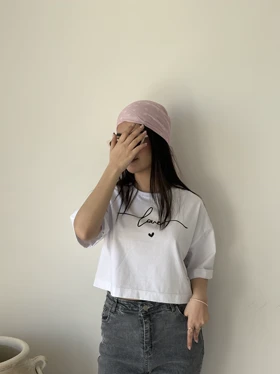 کراپ لاو سفید هیمه استایلیش