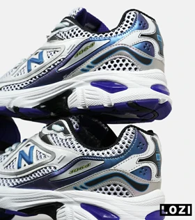کفش کتانی مردانه و زنانه طوسی مشکی آبی NEW BALANCE 1064 V.2