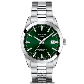 ساعت تیسوت صفحه سبز Tissot Powermatic 80 Silicium SG22