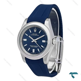ساعت مردانه رولکس اویستر پرپچوال بند رابر سرمه ای Rolex-6607-G