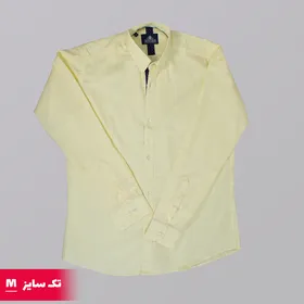 پیراهن مردانه زرد