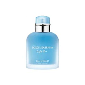 عطر ادکلن دلچه گابانا لایت بلو او اینتنس پور هوم مردانه 100 میل اشدی Dolce Gabbana Light Blue Eau Intense Pour Homme for Men 100 ml