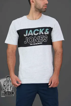 تیشرت آستین کوتاه JACK & JONES