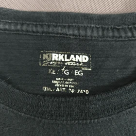 SIZE L-XL تیشرت اورجینال برند KIRKLAND امریکا مدل BASIC