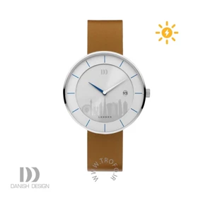 ساعت مچی عقربه ای مردانه دنیش دیزاین (Danish design) مدل Globe Skyline London 11-B1-01LDN