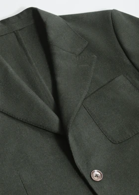 کت دو دکمه Wool
