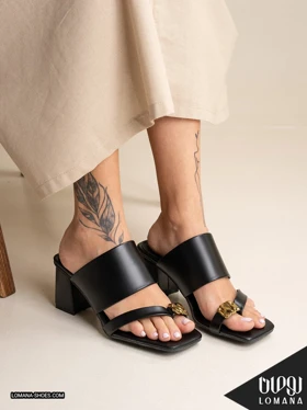 صندل پاشنه انگشتی لومانا - کد 2805