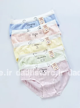 شورت اسلیپ نخ پنبه عروسکی طرح حیوانات