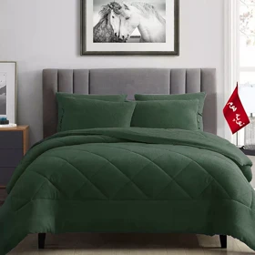 روتختی مینیمال کتان مخمل طرح لوزی