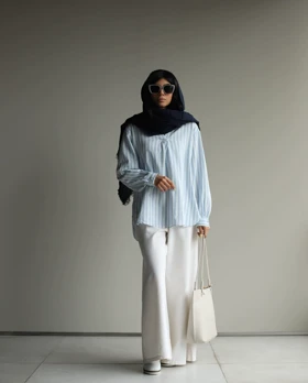 شومیز راه‌راه پهن rmt_m&s