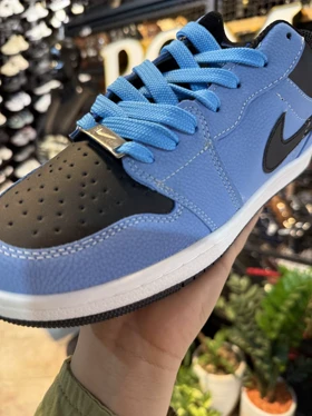 کتانی مردانه جردن وان آبی مشکی