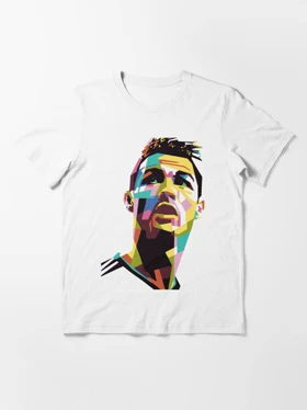 تیشرت ورزشی رئال مادرید | تیشرت رونالدو طرح ronaldo کد 143847