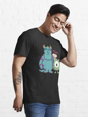 تیشرت کارخانه هیولاها | تیشرت Monsters inc طرح Monster Mates کد 123356