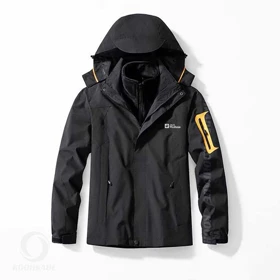 کاپشن دوپوش JACKWOLF مدل 552