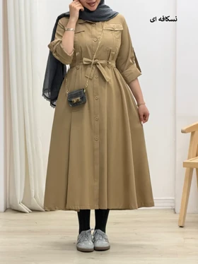 4280-مانتو مزونی شانی