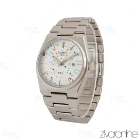 ساعت تیسوت مردانه سیلور صفحه آبرنگی 105371