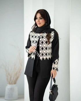 مانتو مجلسی مدل ژینا کد 1582
