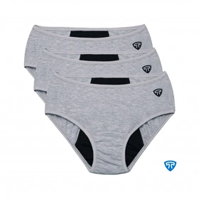 شورت پد تاپیک بسته 3عددی ملانژ