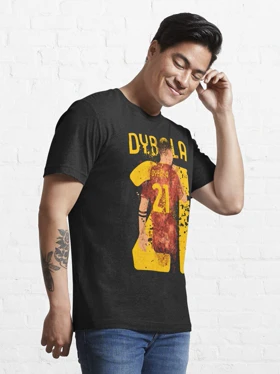 تیشرت ورزشی رم | تیشرت Roma طرح Dybala کد 147887
